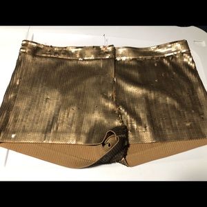 Express sequin shorts